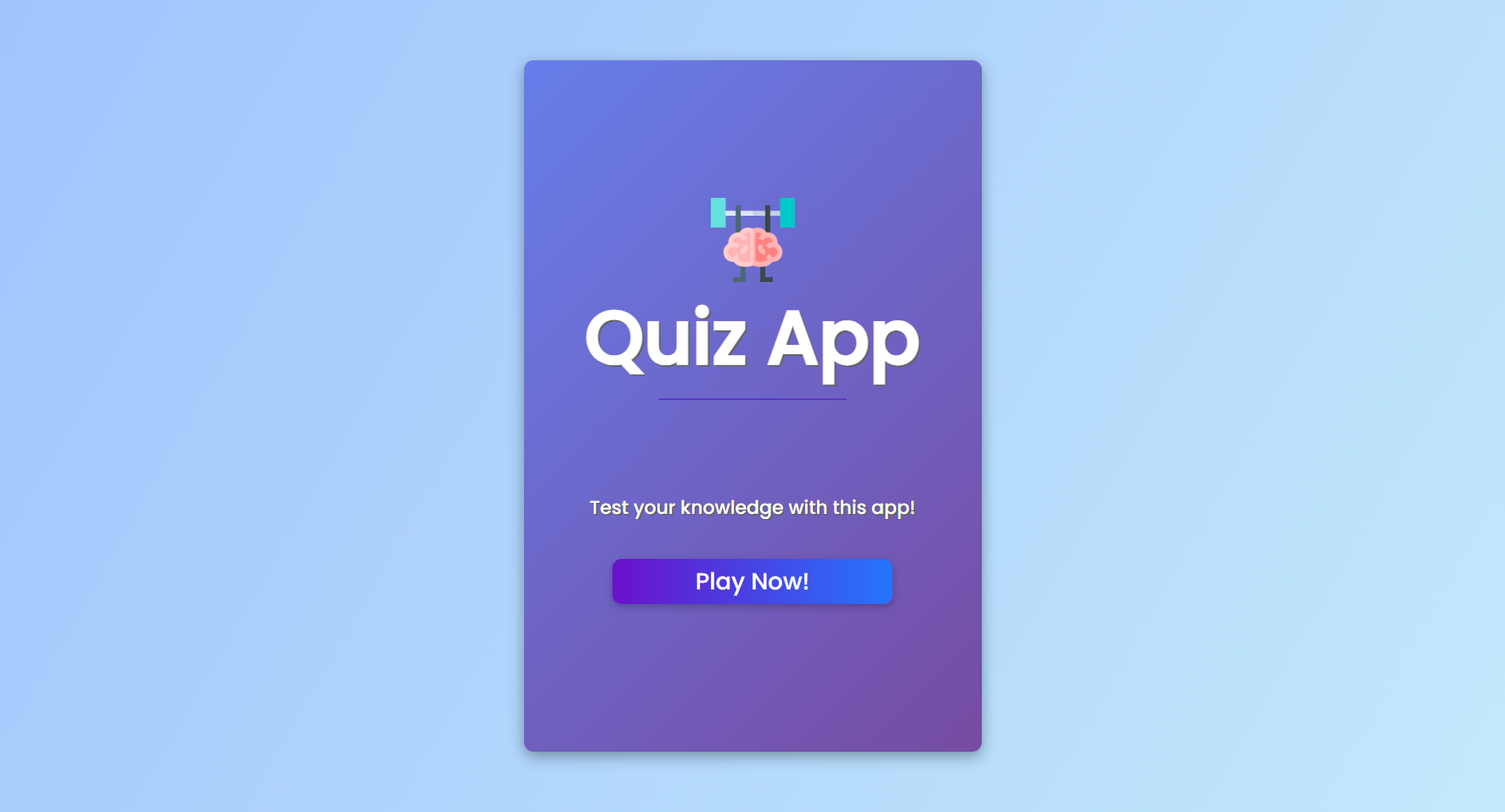 Quiz App